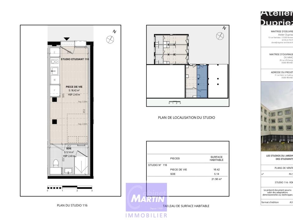 Vente appartement rennes